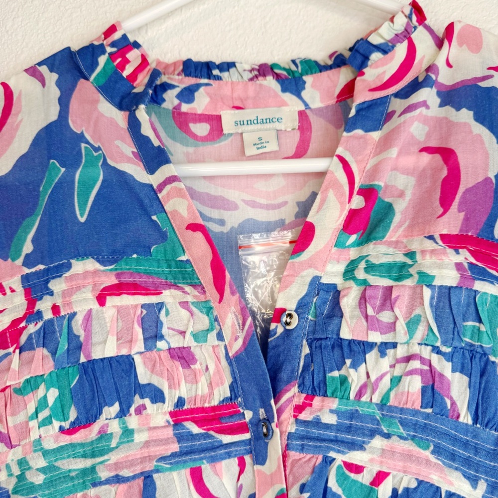 Sundance June Rose Maxi Dress NWT in Rose Print Small - Picture 5 of 11